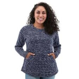 Cozy Blue Sweater with Pockets